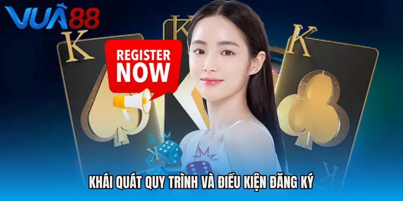 Khái quát quy trình và điều kiện đăng ký