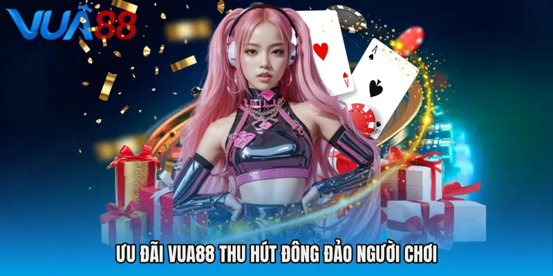 Ưu đãi VUA88 thu hút đông đảo người chơi